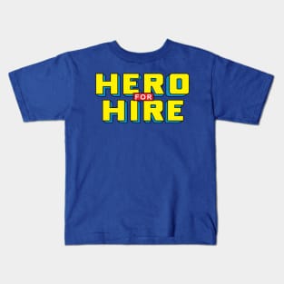 Hero for Hire-Away Edition Kids T-Shirt